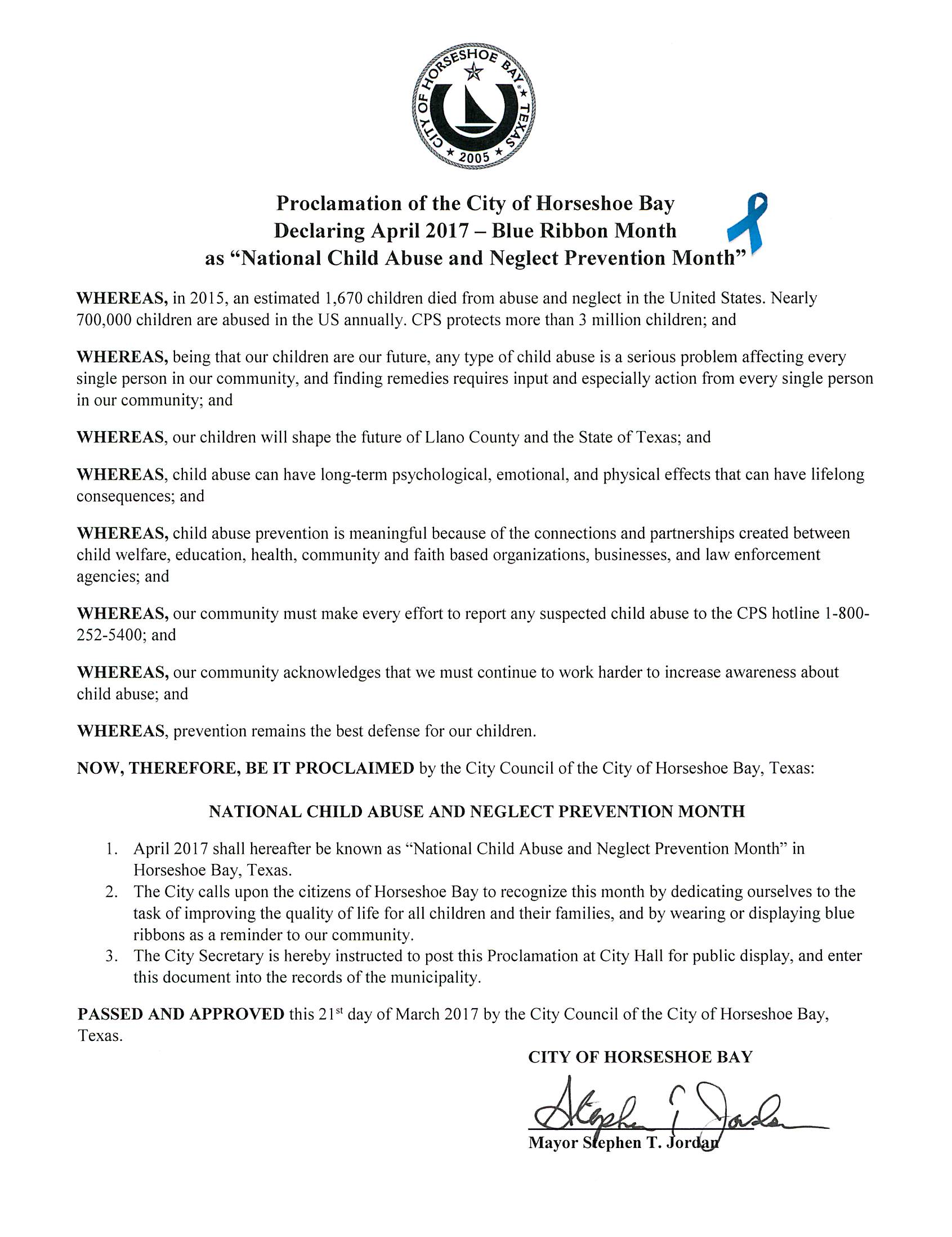 2017 Apr Natl Child Abuse Neglect Prev Month 03.21.2017