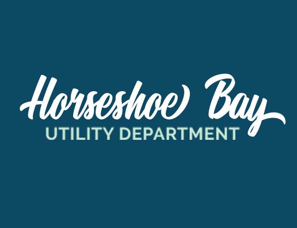 Horseshoe Bay Utility Department Logo