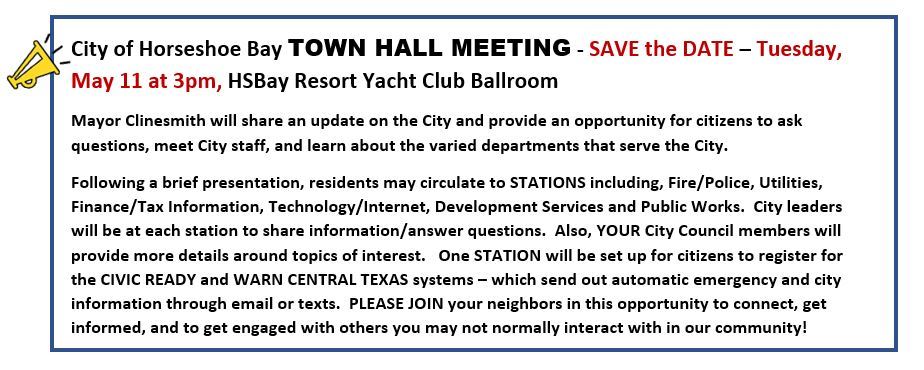 Town Hall Invite