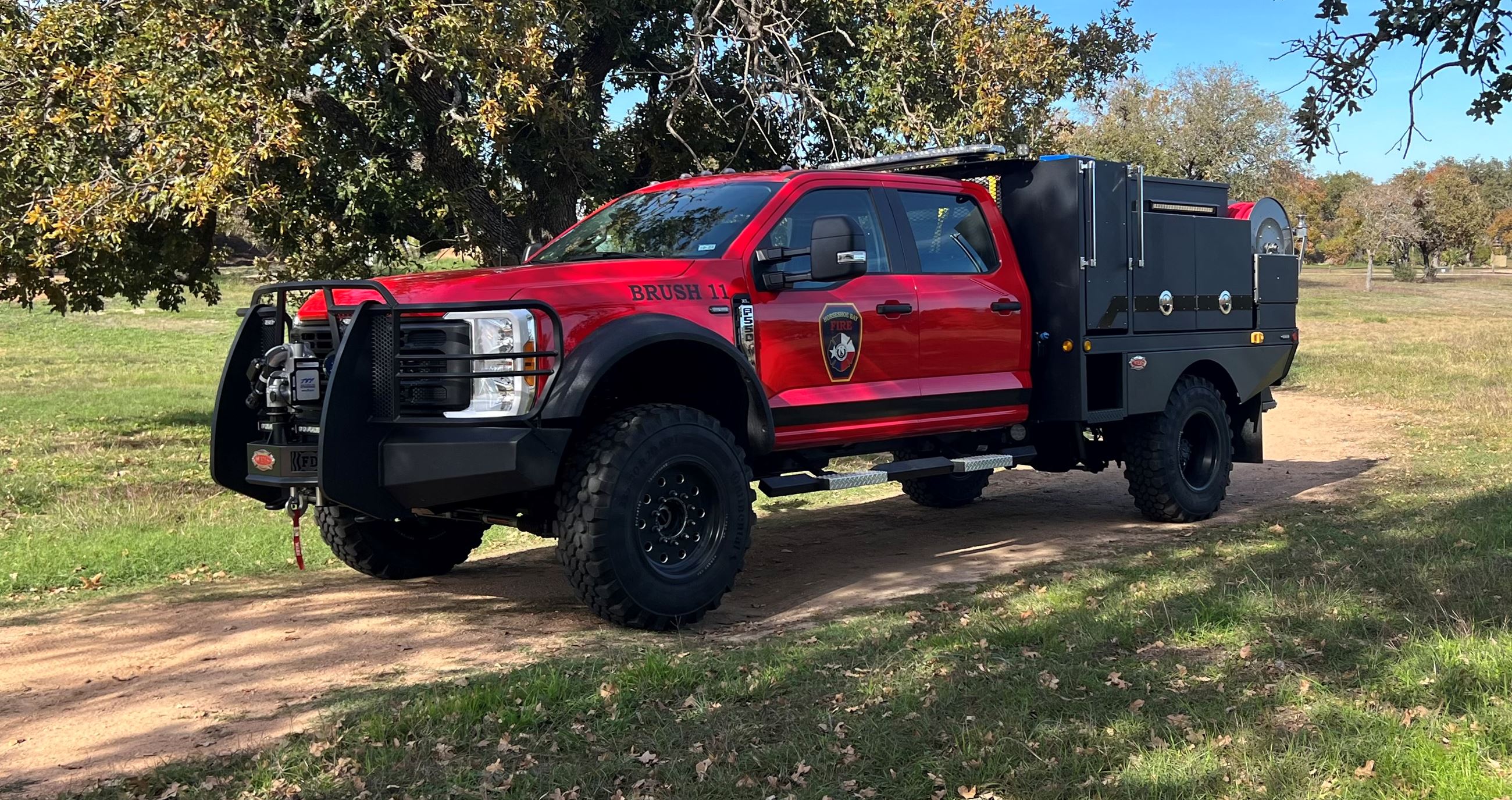 image of Brush 11 Ford 550 fire apparatus