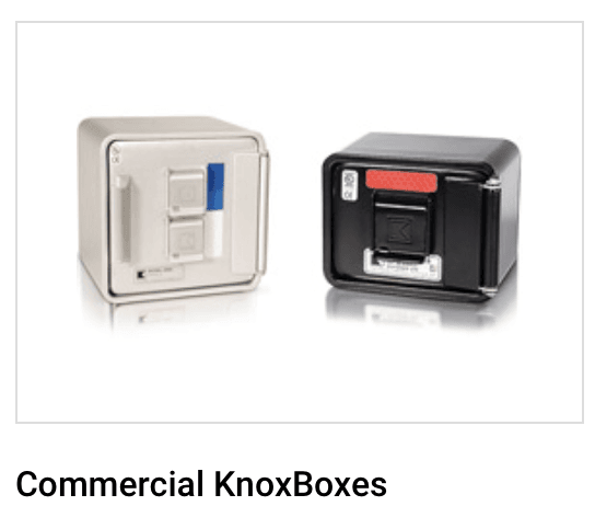 An image of the Knox Box Commerical Knox Box to show as an example of what the product looks like. Opens in new window