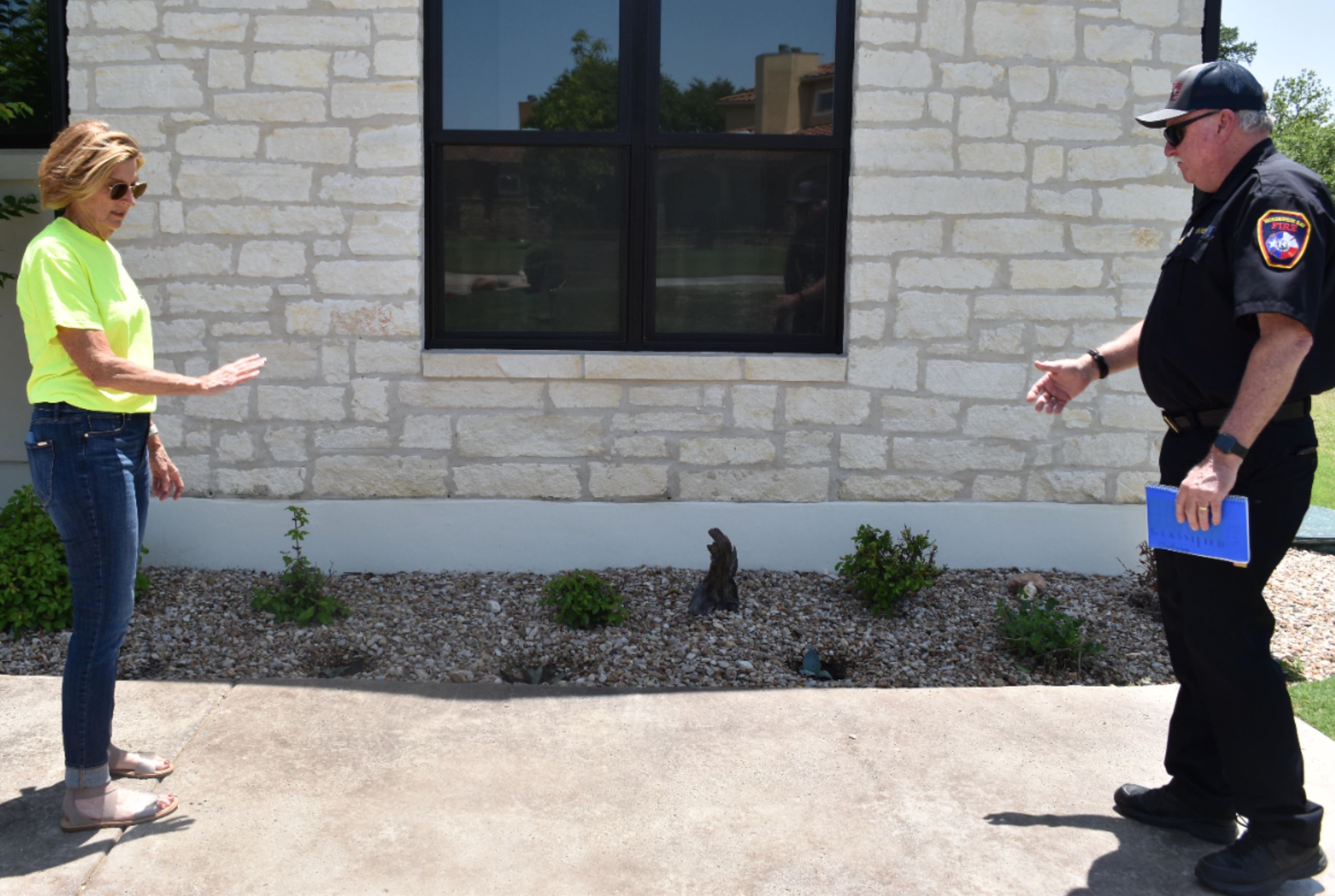 Firewise landscaping